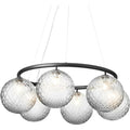 Thumbnail photo of Miira 6 Circular Chandelier Rock