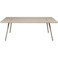 Thumbnail photo of Luxembourg Table 207 X 100 Cm - Nutmeg - Dining Table Outdoor - Beige - Metal