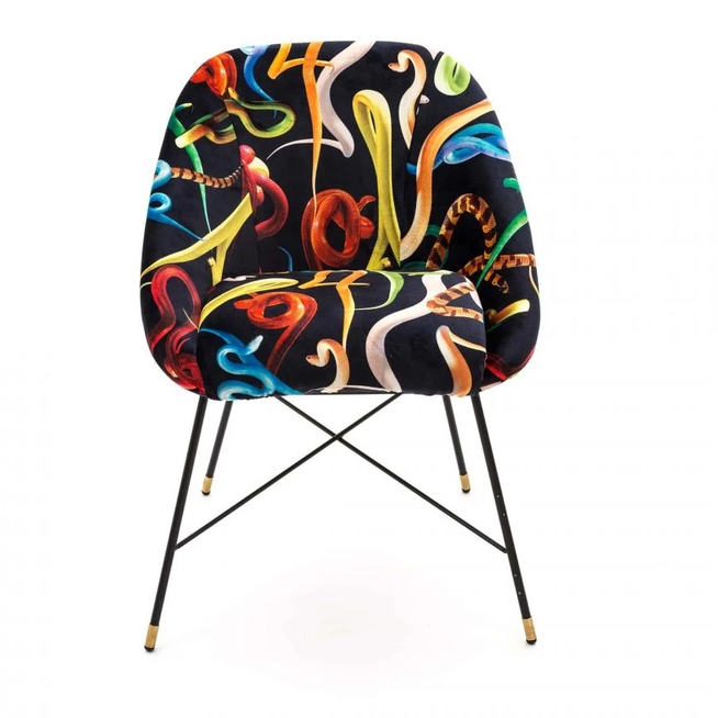 Photo of Snakes Upholstered Chair