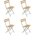 Thumbnail photo of Bistro Natural Chair, Cactus - Garden Chairs - Green - Metal/Wood