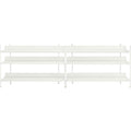 Thumbnail photo of Compile Shelving System/configuration 6, White - Hyllsystem - Cecilie Manz - Vit - Metall