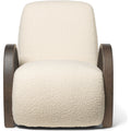 Thumbnail photo of Buur Lounge Chair - Loungestol - Buur Lounge Chair Nordic Bouclé - Off-white - W75 X D84 X H87 Cm