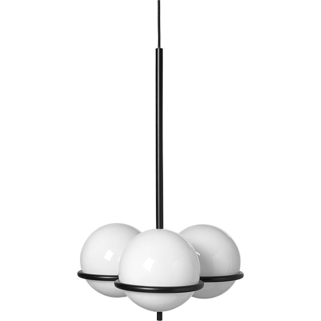 Photo of Era Chandelier - Pendel - Black - Ø48 X H20 Cm