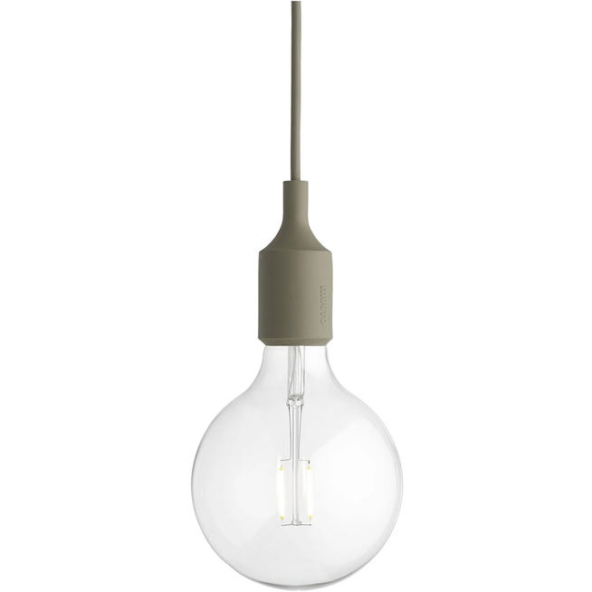 Photo of E27 Pendant Lamp, Olive - Pendellampor - Mattias Ståhlbom - Grön