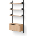 Wall Shelf 1900 Cabinet Low w. Doors