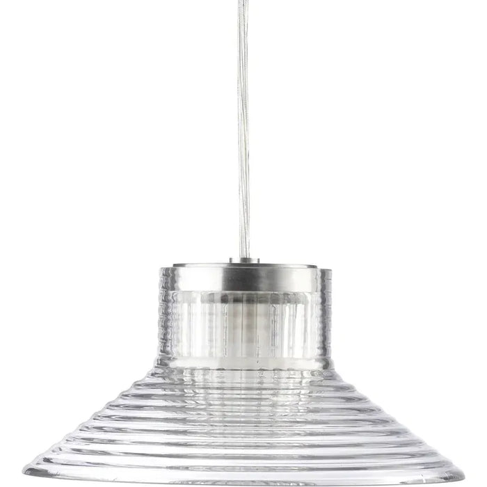 Photo of U11 Sletterhage Pendant Fluted Glass-aluminium