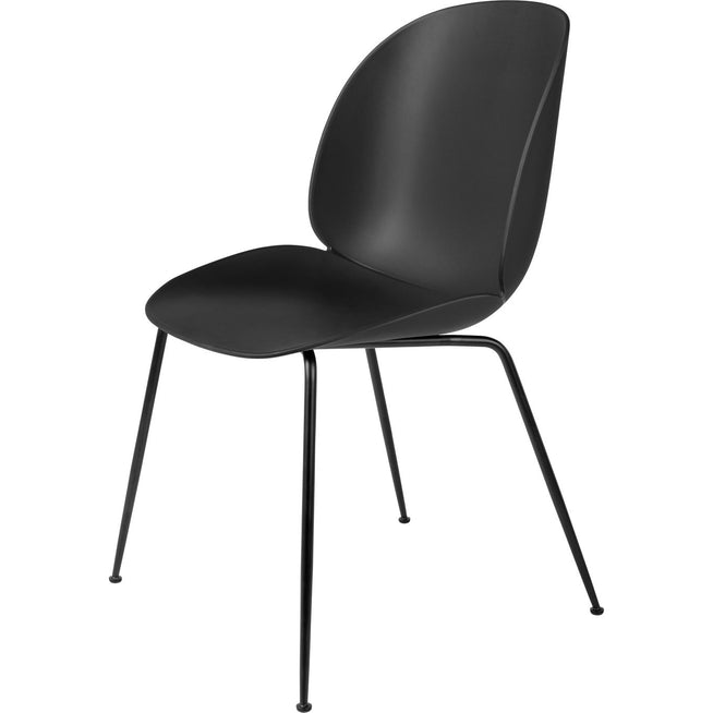 Photo of Beetle Dining Chair, Un-upholstered, Conic Base