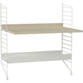 Thumbnail photo of String Floorboard 85, White, 2-pack - Shelving - Nils Strinning - White - Metal