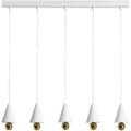 Thumbnail photo of Pendant System Line Plate 5 White - Pendellampor - Daniel Emma - Vit