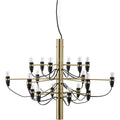 Thumbnail photo of 2097 Sarfatti Chandelier Brass