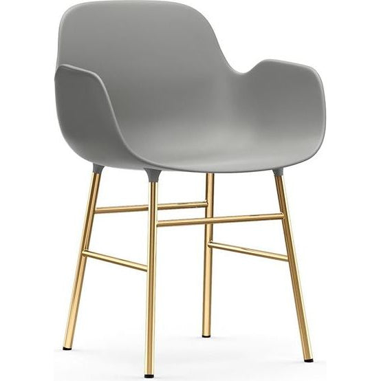 Photo of Form Armchair Bronze Legs