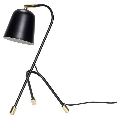 Photo of Table lamp black metal with