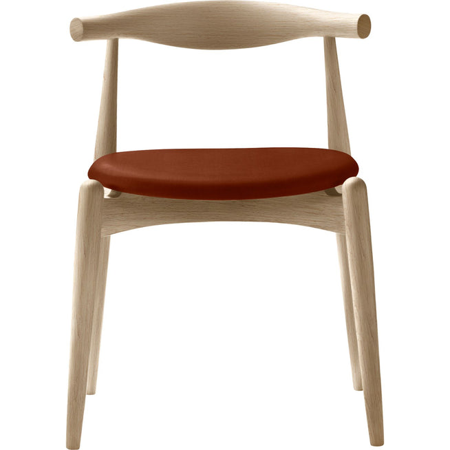 Photo of Carl Hansen - Ch20, Soaped oak, Leather group C Sif - 92 - Dining chairs - Hans J. Wegner - Wood