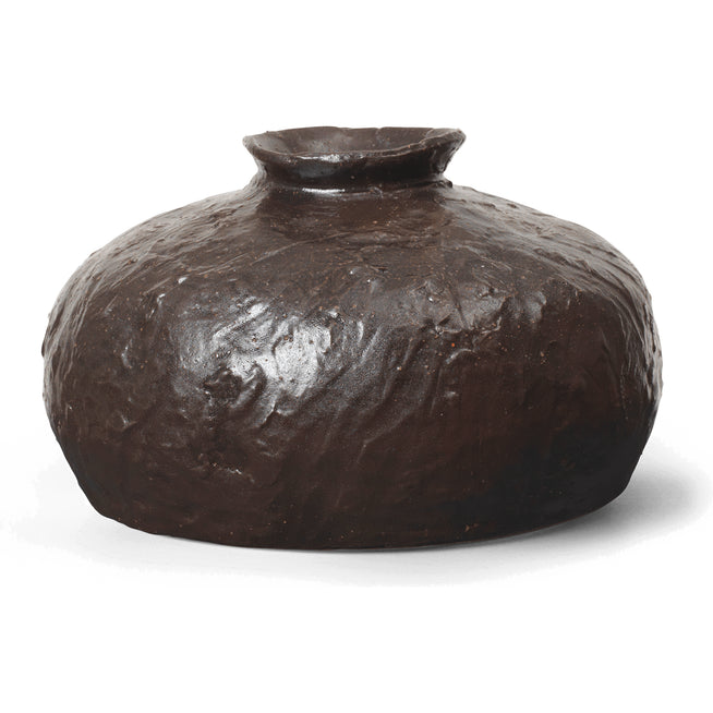 Photo of Doro Vase Small H: 11,5 Cm - Coffee