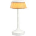 Thumbnail photo of Bon Jour Unplugged Table Lamp White Fabric
