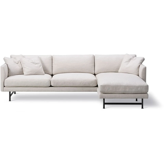 Photo of Calmo Sofa 80 5625 By Hugo Passos - 3 Personers Sofa - Ruskin 34 / Black - W250 X D90/155,5 X H75,5 X Sh41 Cm