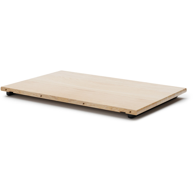 Photo of Carl Hansen - Ch322i Extension Board, Clear Lacquered Oak - Accessories Table - Hans J. Wegner - Wood Coloured
