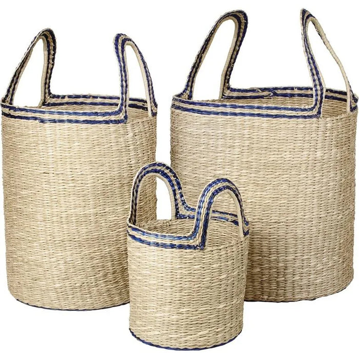 Photo of Lykke Baskets Blue Set of 3