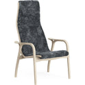 Lamino Arm Chair White Pigmented Oak/Sheep Skin