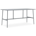 Union Bar Table - High Table - Grey - H95.5 - L: 190 x D: