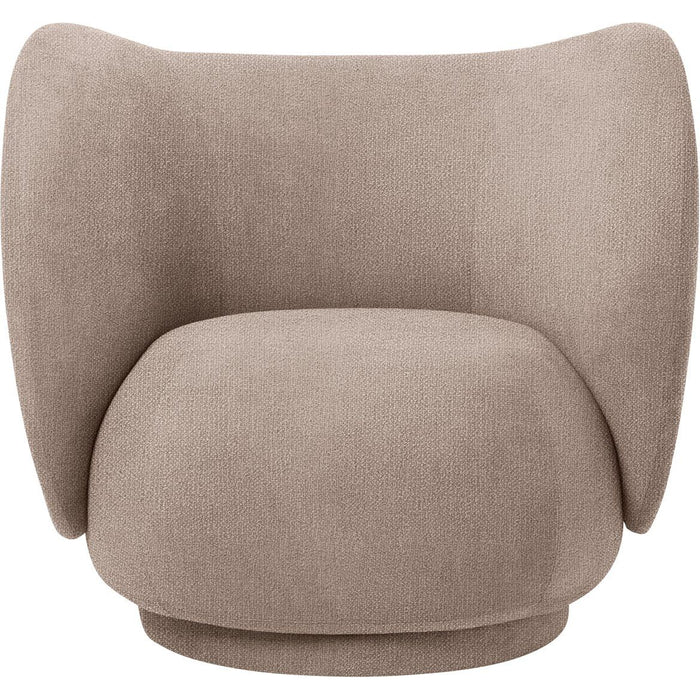 Photo of Rico Lounge Chair - Bouclé