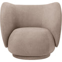 Rico Lounge Chair - Bouclé