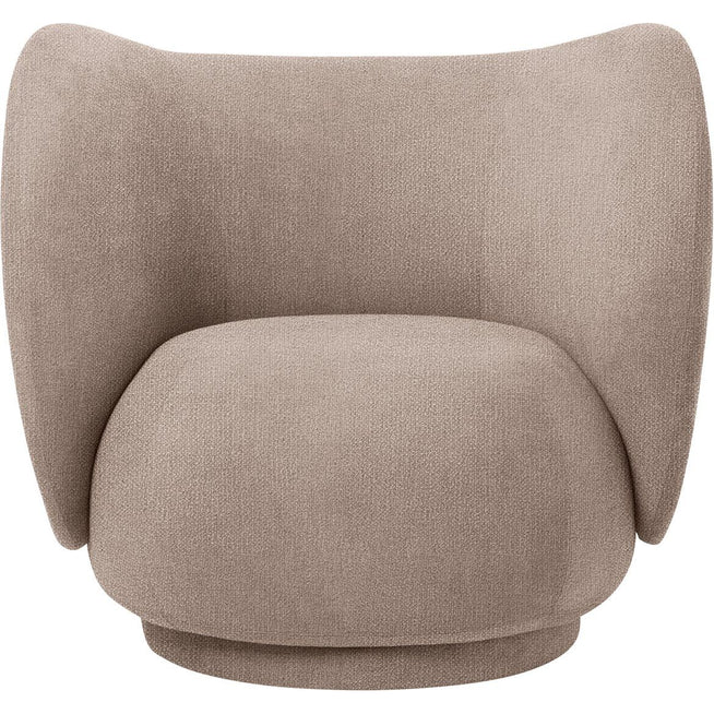 Photo of Rico Lounge Chair - Bouclé