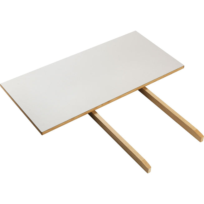 Photo of C35 Table Extension Leaf 95x45 Cm Light Grey-oak Nature Lacquered