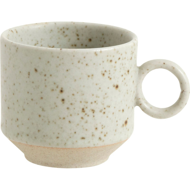 Photo of Grained Espresso Mug Sand Set of 4 Pieces