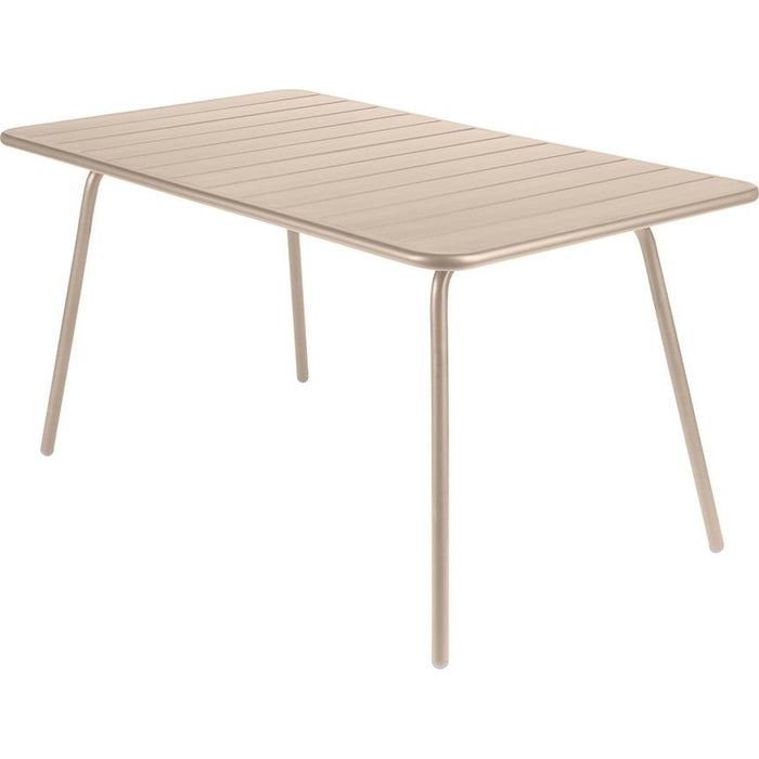 Photo of Luxembourg Table 207 X 100 Cm - Nutmeg - Matbord Utomhus - Frédéric Sofia - Beige - Metall