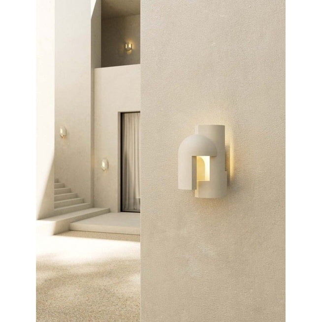 Photo of Soul Story 1 Outdoor Wall Lamp White - DCW Editions