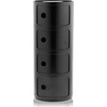 Thumbnail photo of Modular 4 - Black - Hurtsar - Anna Castelli Ferrieri - Svart - Plast