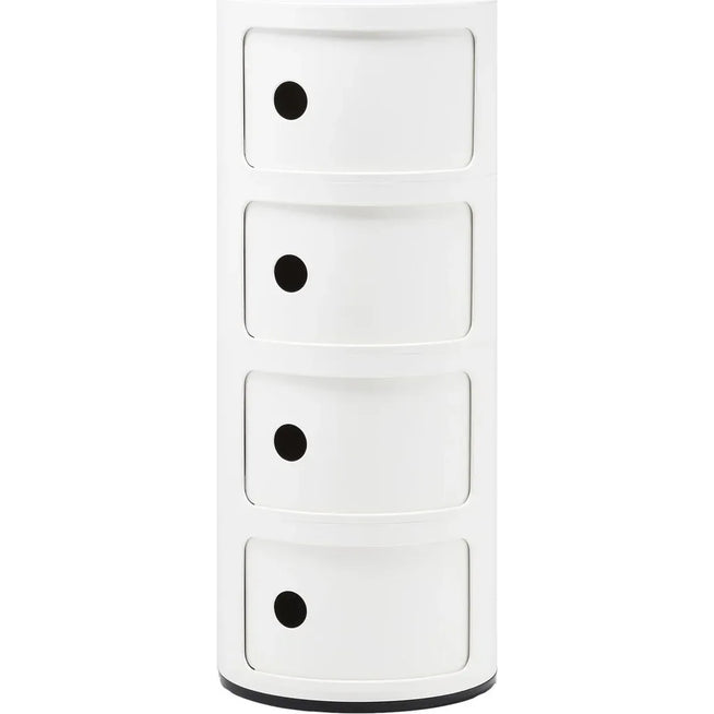 Photo of Modular 4985, White, 4 Compartments - Hurtsar - Anna Castelli Ferrieri - Vit - Plast