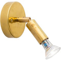 Thumbnail photo of Star Wall Lamp Clutch Housing, Raw Brass, Cable/Dimmer - Bedside Lamps - Jonas Bohlin - Gold