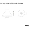 Thumbnail photo of Collect  - A Light - Shades - Pendel - Cone - Sort - 25 X 12 X 25 Cm