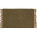 Thumbnail photo of Block Mat - Gulvtæppe - Olive - B: 80 X H: 50 Cm