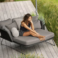 Thumbnail photo of Horizon Daybed Cane-line Natté Grey, Black Frame