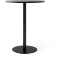 Thumbnail photo of Harbour Column Counter Table Ø80 Black Painted Oak Veneer With Black Base - Barbord - Norm Architects - Svart - Metall/trä