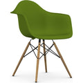 Eames Plastic Armchair Daw - 48 Forest - Ash Honey Tone - Matstolar - Charles & Ray Eames - Grön - Metall/trä/plast