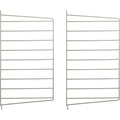 Thumbnail photo of String Wall Rack 50x30, Beige, 2-pack - Shelving - Nils Strinning - Beige - Metal