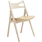 CH29p Sawbuck Chair - Soaped Oak
