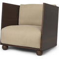 Thumbnail photo of Rum Lounge Chair - Loungestol - Rich Velvet / Darl Stained Pinewood - W80 X D68 X H84 Cm