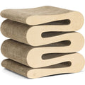 Thumbnail photo of Wiggle Stool - Sittpallar - Frank Gehry - Brun - Naturmaterial