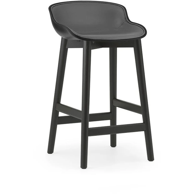 Photo of Hyg Bar Stool, Wood / Full Upholstery 65 Cm