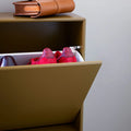 Thumbnail photo of Hide Shoe Cabinet - Nordic - Grey - Mdf