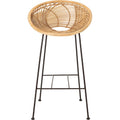 Thumbnail photo of Rattan by Yonne Bar Stool - Natural