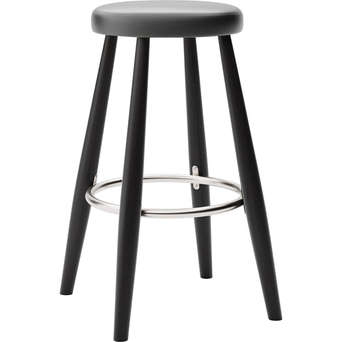 Photo of Ch58 Bar Stool - Black Lacquered Oak