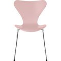 Thumbnail photo of Sjuan 3107 Pale Rose Lacquered/chrome - Dining chairs - Arne Jacobsen - Metal/wood