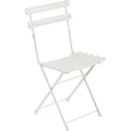 Thumbnail photo of Arc En Ciel Folding Chair, Matt White - Garden Chairs - White