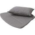 Thumbnail photo of Breeze Lounge Chair Cushion - Outdoor Cushions - Grey-brown - Cane-line Natté - W: 63 x D: 50 x H: 2 cm